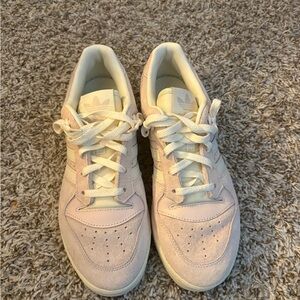 Adidas Light Pink and Cream Sneakers